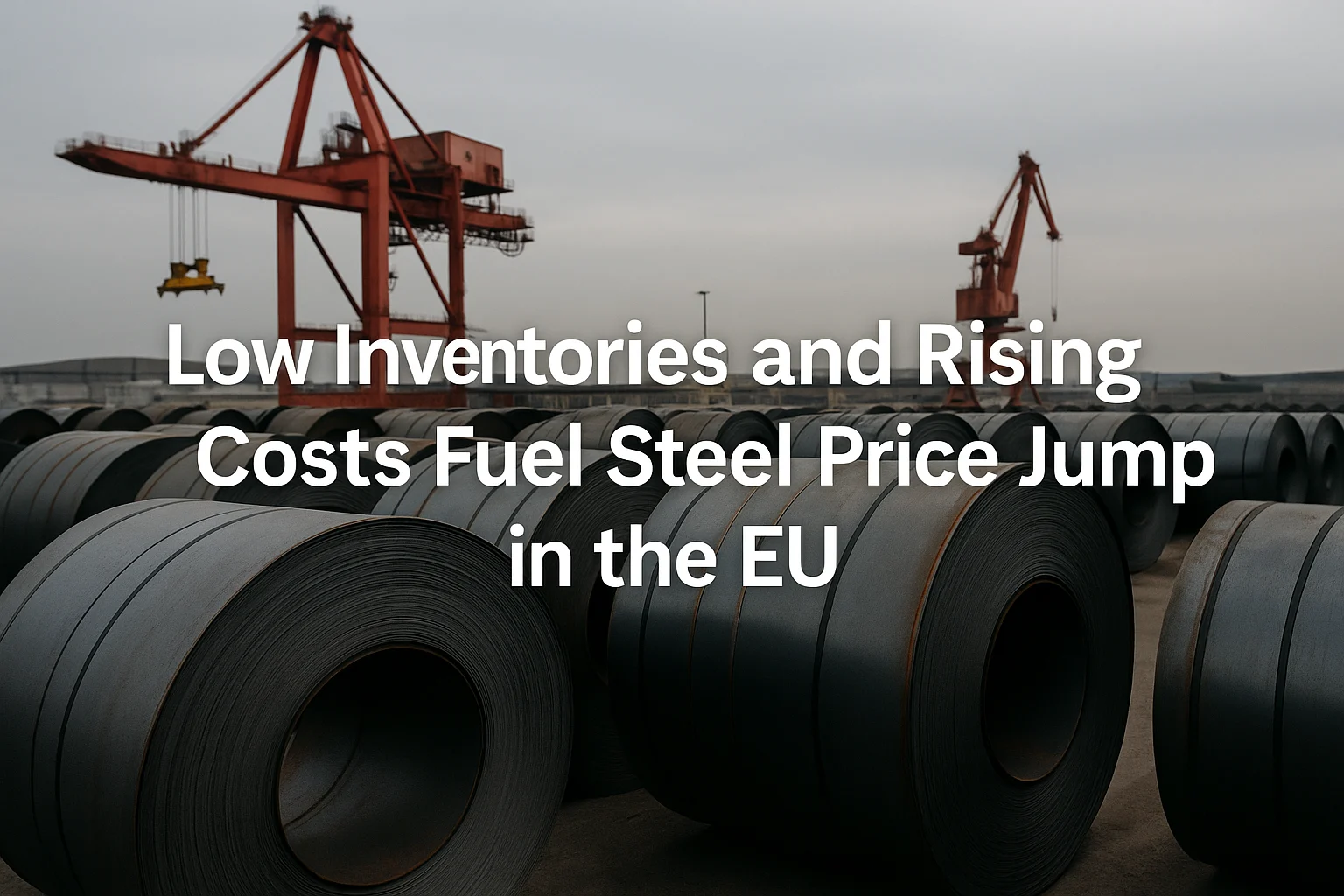 EU steel prices 2025 surge due to low inventories and rising costs in European markets