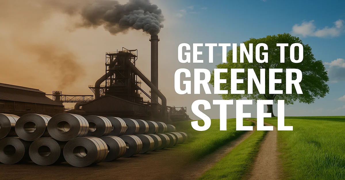 Getting to greener steel with hydrogen-based production, renewable energy, and recycling for a sustainable steel industry