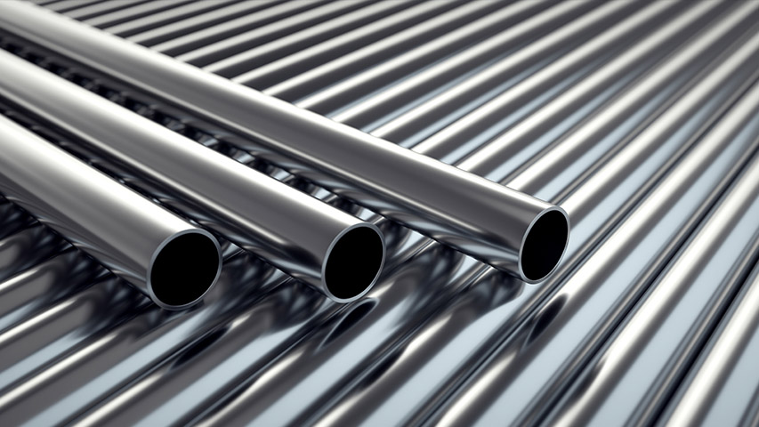 “SS pipes displayed in bulk to represent ss pipe price trends for industrial buyers.”