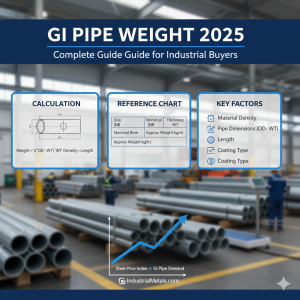 GI Pipe Weight 2025 – Complete Guide for Industrial Buyers
